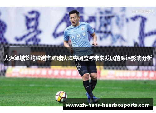 大连鲲城签约穆谢奎对球队阵容调整与未来发展的深远影响分析