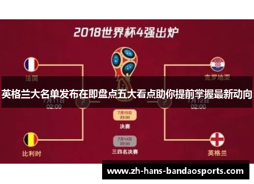 英格兰大名单发布在即盘点五大看点助你提前掌握最新动向